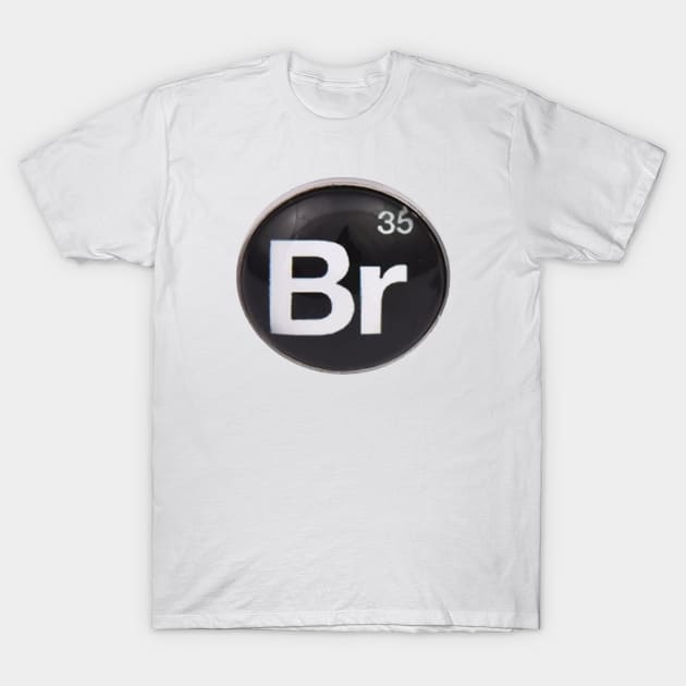 Breaking Bad Chemical Symbol T-Shirt by Gryaunth